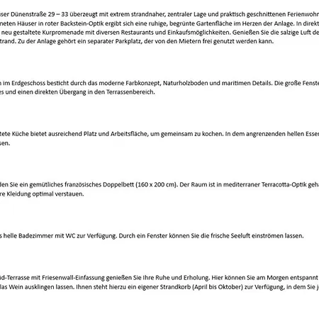 Duenenstrasse 33a, Eg Links *